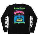 SLIME BALLS XLarge Longsleeve Tee - Speed Freak - Black