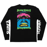 SLIME BALLS XLarge Longsleeve Tee - Speed Freak - Black