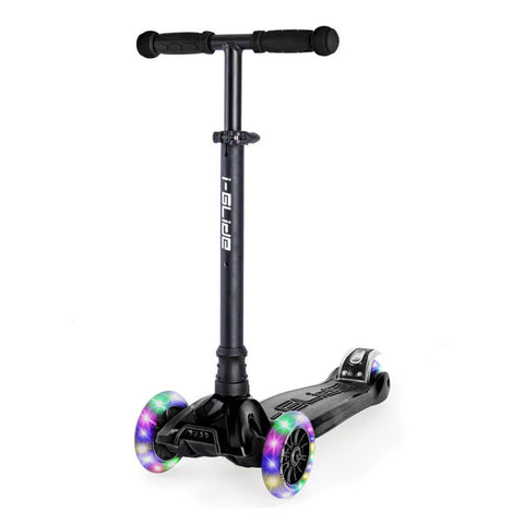 I-Glide 3 Wheel Kids Complete Scooter - Black