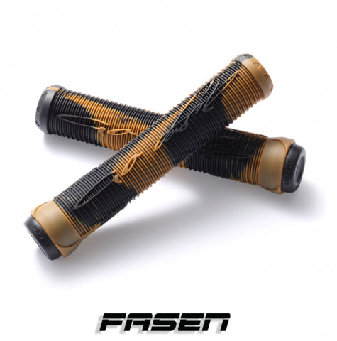 FASEN Bar grips - Black/Gum (Pair)