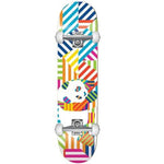 ENJOI 7.75 - Panda Stripes - Complete Skateboard