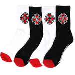 INDEPENDENT OG Cross Youth Socks 4 Pack - Mixed (Boys 2-8)