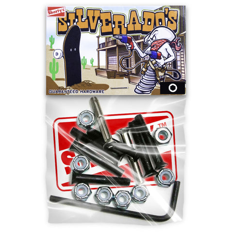 SHORTY'S 7/8" - SILVERADO'S - Skateboard Bolts