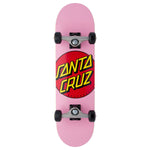 Santa Cruz 7.5 - Classic Dot Pink - Complete Skateboard