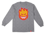 SPITFIRE Youth XL Longsleeve Tee - Bighead Fill - Heather