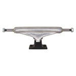 Independent 144 (8.25) -  Hollow Black Anodized & Silver - Skateboard Trucks