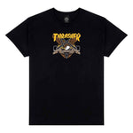 THRASHER Tee - Eaglegram - Black