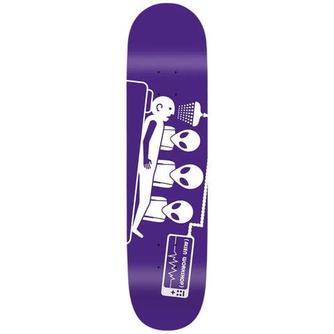 Alien Workshop 7.5 - Abduction Purple - Skateboard Deck