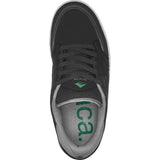 EMERICA Heritic Skateboard Shoes - Black/Tan