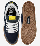 ETNIES Kids Marana Skateboard Shoes - Navy/Gum/Yellow