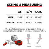 187 KILLER PADS Adult Combo Pack - XSmall - Red - Knee & Elbow Set