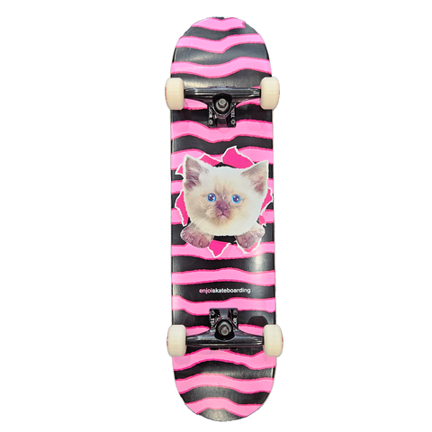 ENJOI 7.75 Complete Skateboard - Kitten Ripper