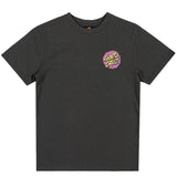 SANTA CRUZ Youth Tee - Meek Scratched Slasher - Onyx
