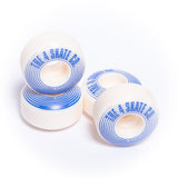 THE 4 SKATE CO 52mm 101a Revolve Skateboard Wheels - Blue