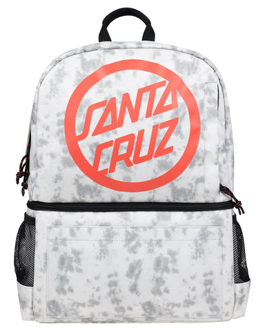 SANTA CRUZ Back Pack - Bold Ring Dot - Concrete Tie Dye