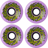 SLIMEBALL 66mm 78a Skateboard Wheels - OG Slime Purple/Black