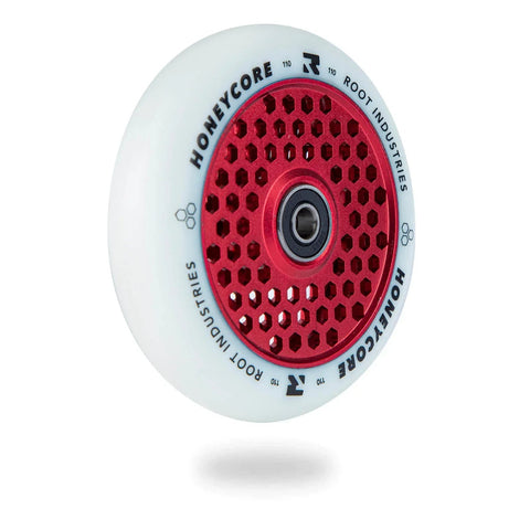 ROOT INDUSTRIES - 110mm Honeycore Wheel - White/Red