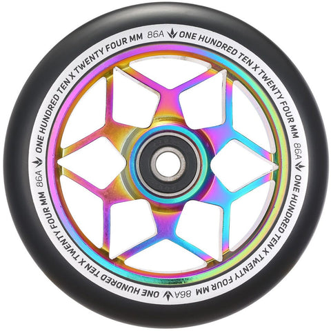 ENVY Diamond Scooter Wheel (Single) - 110mm x 24mm 86A - Oil Slick