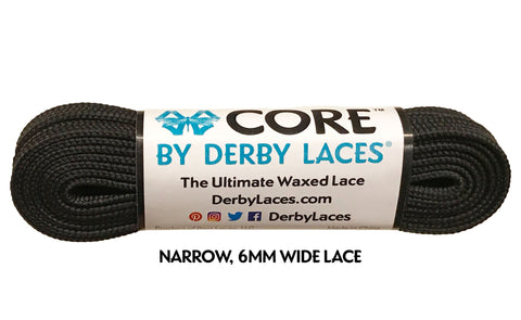 DERBY LACES Core 72'' (183cm) - Black