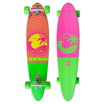 DUSTERS 40'' Pintail Longboard - California Dreaming - Neon Green