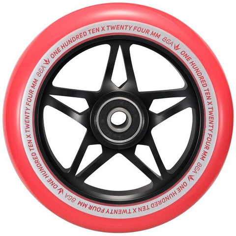 ENVY 110mm S3 Scooter Wheel (Single) - Black/Red