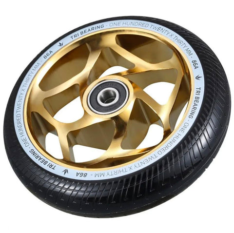 ENVY 120mm x 30mm Scooter Wheel - Gold/Black - Scooter Wheel (Single)