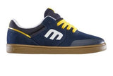 ETNIES Kids Marana Skateboard Shoes - Navy/Gum/Yellow