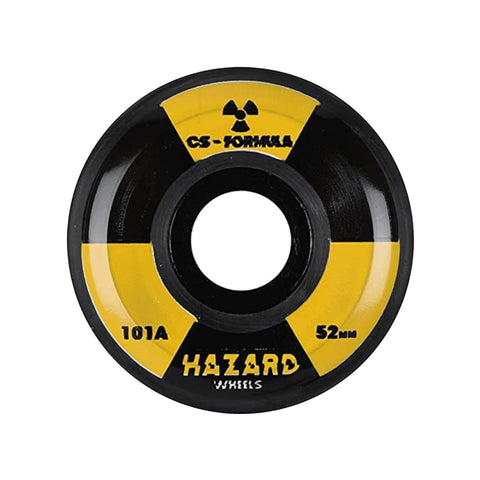 HAZARD Wheels 101a 52mm - Conical CS Formula - Radio Active Black