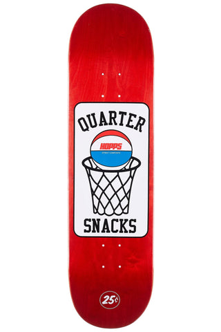HOPPS 8.5'' Skateboard Deck - Quarter Snacks - Pink