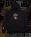 THRASHER x SPITFIRE Loc Hood - Black