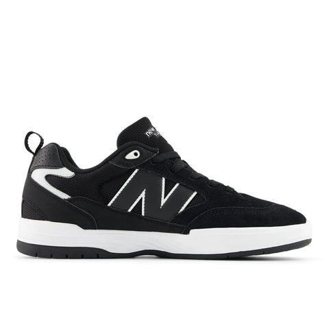 NEW BALANCE # 808 Lite (Tiago) Skateboard Shoes - Black/White