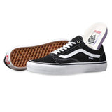 VANS - Old Skool "SKATE" - Skateboard Shoe - Black/White