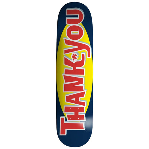 Thank You 8.5  - POPS - Skateboard Deck