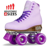 Crazy Skates - Retro Purple - Adjustable Roller Skates (12-2)