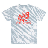 SANTA CRUZ Youth Tee - Not A Dot Hollow - Slate Tie Dye