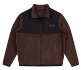 INDEPENDENT Span Zip Through Polar Fleece Jacket - Dark Chocolate