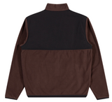 INDEPENDENT Span Zip Through Polar Fleece Jacket - Dark Chocolate