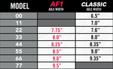 ACE TRUCKS - AF1 44 (8.25") - Raw Polished Set