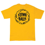 SLIME BALLS Medium Tee - Mono Splat - Gold