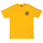 SLIME BALLS Medium Tee - Mono Splat - Gold