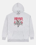 THRASHER X Toy Machine - Grey Hood