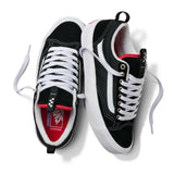 VANS - Old Skool 36+ "SKATE" - Skateboard Shoe - Black/White Grey/Black