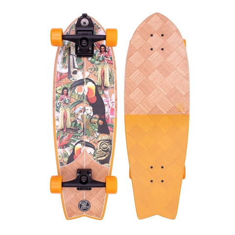 Z-FLEX 31'' Fish Surf Skate - Banana Train