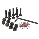 ACE Trucks 1 1⁄4'' Black Allen Hardware - Set of 8 Bolts