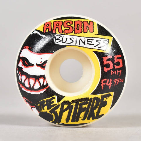 Spitfire F4 53mm - 99a Classic Arson - Skateboard Wheels
