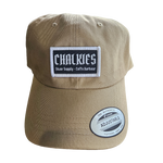 CHALKIES Skate Supply Patch Low Profile Dad Hat - Khaki