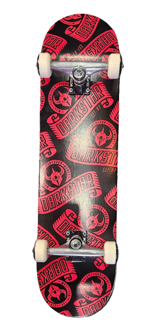 DARKSTAR 8.0 Complete Skateboard - Arc Red