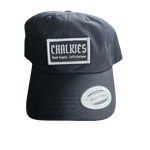 CHALKIES Skate Supply Patch Low Profile Dad Hat - Black