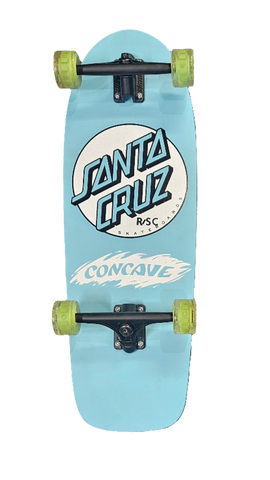 SANTA CRUZ 10.03" Cruiser Skateboard - RSC Concave Teal