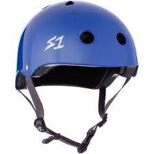 S-ONE Lifer Helmet - LA Blue Gloss (20.5″-23.5″)
